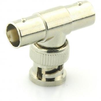 BNC T Splitter Connector 1 Male to 2 Female