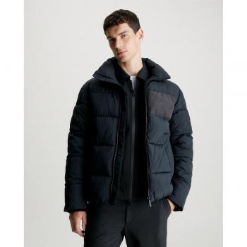 Giacca Crinkle Quilt Calvin Klein Nero XL