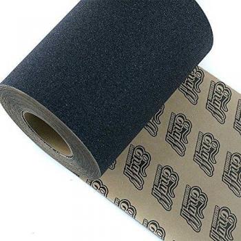 Powell Mini Logo Bande antidérapante perforée pour skateboard Noir 22,9 cm x 18,3 m