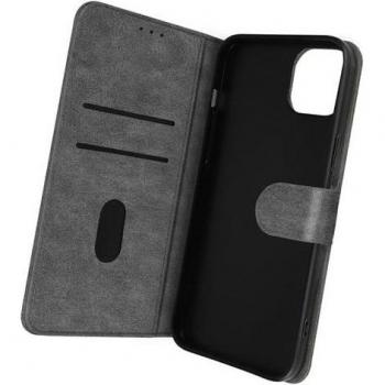 Funda Soporte para iPhone 14 Plus con Tarjetero Gris