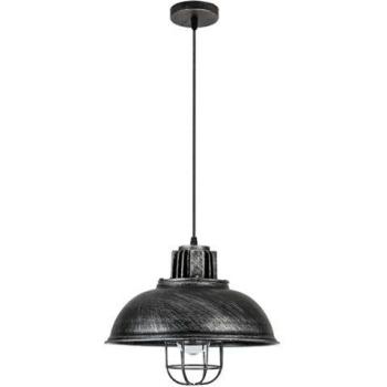 FABRILAMP Colgante Emu 1xe27 Rústico-Plata Regx33x33 Cm