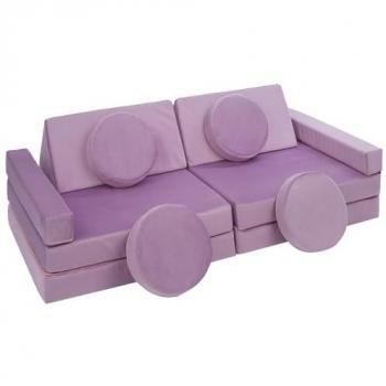 Sofa junior en mousse violet