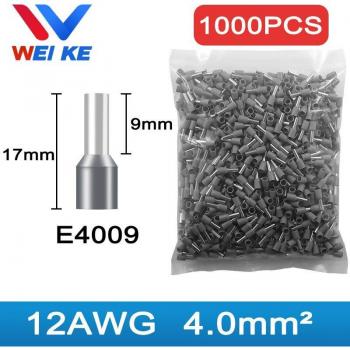 1000PCS Cold Pressed Terminal Ferrules