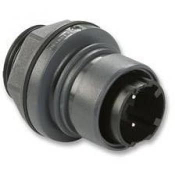 Bulgin PXP6012/02P/ST 2-Pin Round Connector Plug