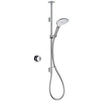Mira Showers Mode Pumped for Gravity Ceiling Fed Digital Mixer Shower