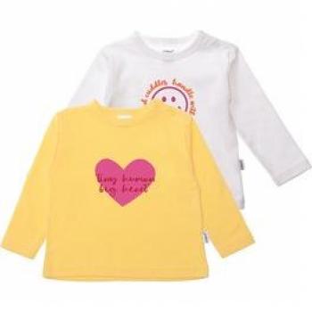 Liliput Langarmshirt 2er Set mit Druckknöpfen