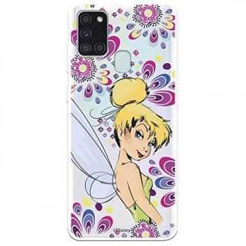 Funda Disney Campanilla Flores para Galaxy A21s
