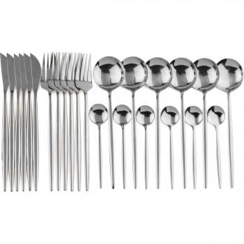 18/10 Stainless Steel Knife Fork Spoon Set