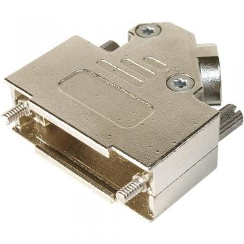Capot Sub-d 9 Pôles Assmann Wsw Amet-09 Rs-45 Métal 45° Argent (1 Pc)