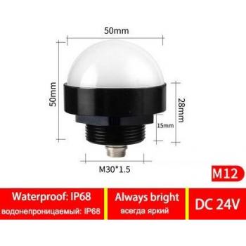 Luz Tricolor Mini 3W DC 24V Indicadora Industrial