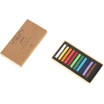 Art Drawing Soft Pastel Crayons Set 24 Colors