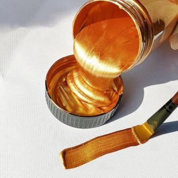 Peinture acrylique or 60ml