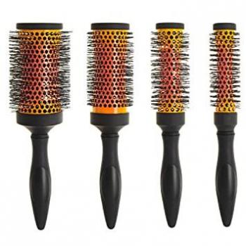 Head Jog Curved Radial Brush 4 Piece Set