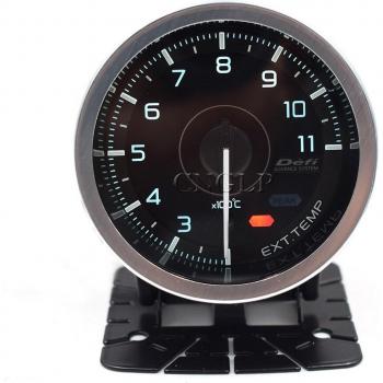 DefiA1 60 mm Kombi‑Thermometer: Wasser, Öl & Schub – inkl. Ext‑Temperatur‑Manometer