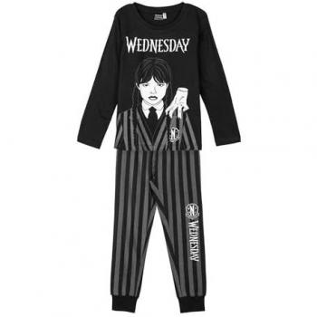 Pijama Manga Larga Wednesday para Niña