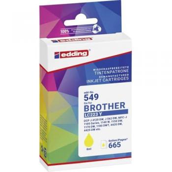 Brother LC-223Y Replacement Yellow Ink EDD-549