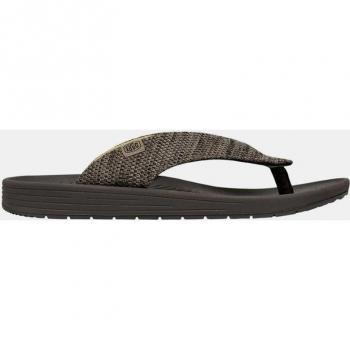 Milo Texturado Hey Dude – Chancla Masculina Marrón