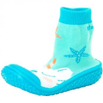 Zapatos Playa Azul Claro Menta Naranja Blanco Einhornmeerkatze