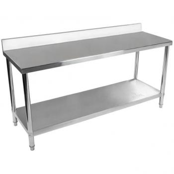 Tavolo Lavoro Inox 180x60 – 170kg di Capacità
