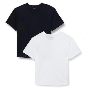 BOSS Camisetas para Hombre, Pack de 2, Comfor, Manga Corta, Algodón, Talla 4XL