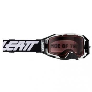 Maschera Moto Cross Leatt VELOCITY 6.5 CRYZTAL BIANCO/ROSA 32