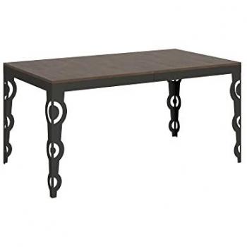 Table Extensible Noyer Karamay 90x160/264 cm