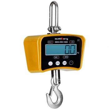 Steinberg Systems - SBS-KW-1000Y - Balanza de grúa - 1000 Kg / 0,5 KG - LCD - amarilla