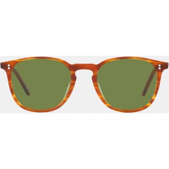 Oliver Peoples Unisex Round Green Sunglasses - 48 MM