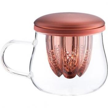 Wärmebeständige Glas-Wasserkocher-Tasse