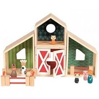 Bauernhof aus Holz FARMHOUSE (35x31x11)