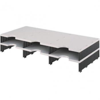 Tri‑Station Styrodoc Standard C4 Polystyrène Extension Gris/Noir