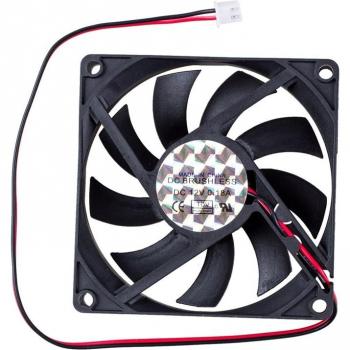XMX-DC 12V 0.18A 2 Pin 80mm Computer Case Fan