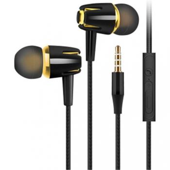 Casque audio E18 avec fonction pause/lecture pour Huawei et Xiaomi