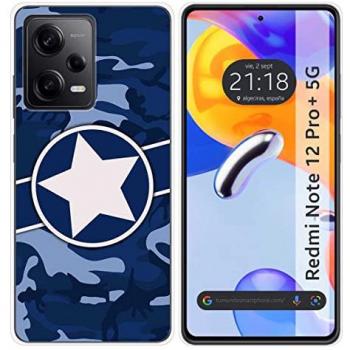 Funda de Silicona para Xiaomi Redmi Note 12 Pro+ Plus 5G Camuflaje 03