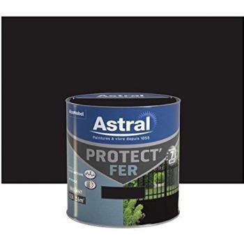 Peinture ASTRAL Protect'fer 0,5 L Noir