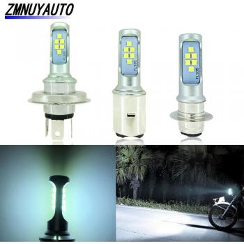 Luces LED Scooter BA20D H6 – DRL y niebla blanco/azul