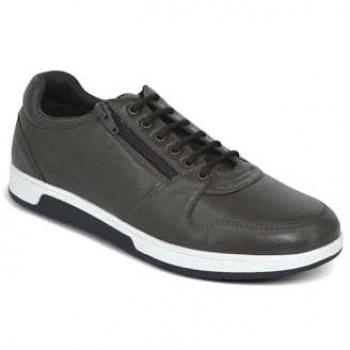 Pegasus G-Wide Leather Lace Trainer – Zip Side