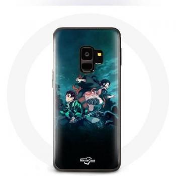 Cover per Samsung Galaxy S9 Plus Demon Slayer Tanjiro e Nezuko