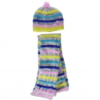 Tuc Tuc Tricot ABC Monsters, Set de Bufanda, Gorro y Guantes para Niñas,