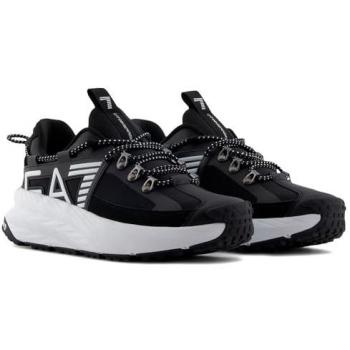 EA7 X8X230_XK439 Deportivas Zapatillas de Piel Negra