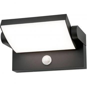 Applique LED esterni Ginger, sensore, nero, IP54
