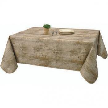 Cottage Natural Brown Table Cover 140x250 cm