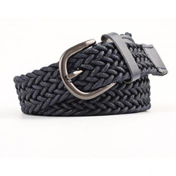 103cm Women's Solid Color Braided Belt