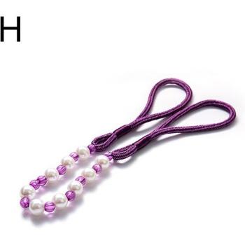 Bright Beaded Curtain Holder – 71cm Long, High-Density Plastic Tieback