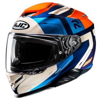 Integralhelm HJC RPHA 71 Cozad MC27 Blau-Orange-Schwarz