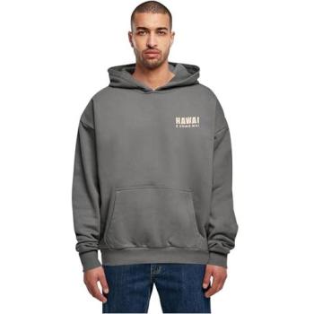 Felpa Cappuccio Hawai Oversized Magnet M Beige e Grigio