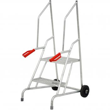 Fort GS Approved 2 Step Dock with Galvanised Mesh Treads
