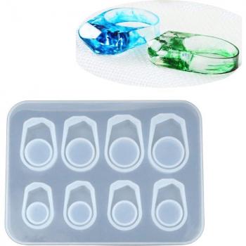 Set de Moldes de Silicona para Joyas - 8 Tamaños