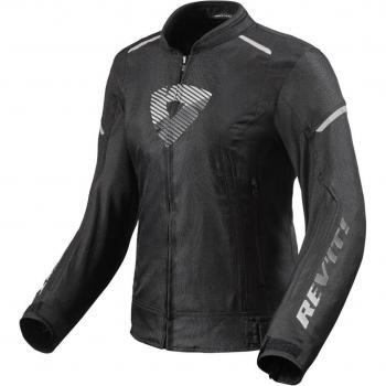Revit Sprint H2O Chaqueta de Motospara Mujer Negro y Blanco