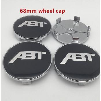 Capuchón de Rueda Abt 68mm Negro
